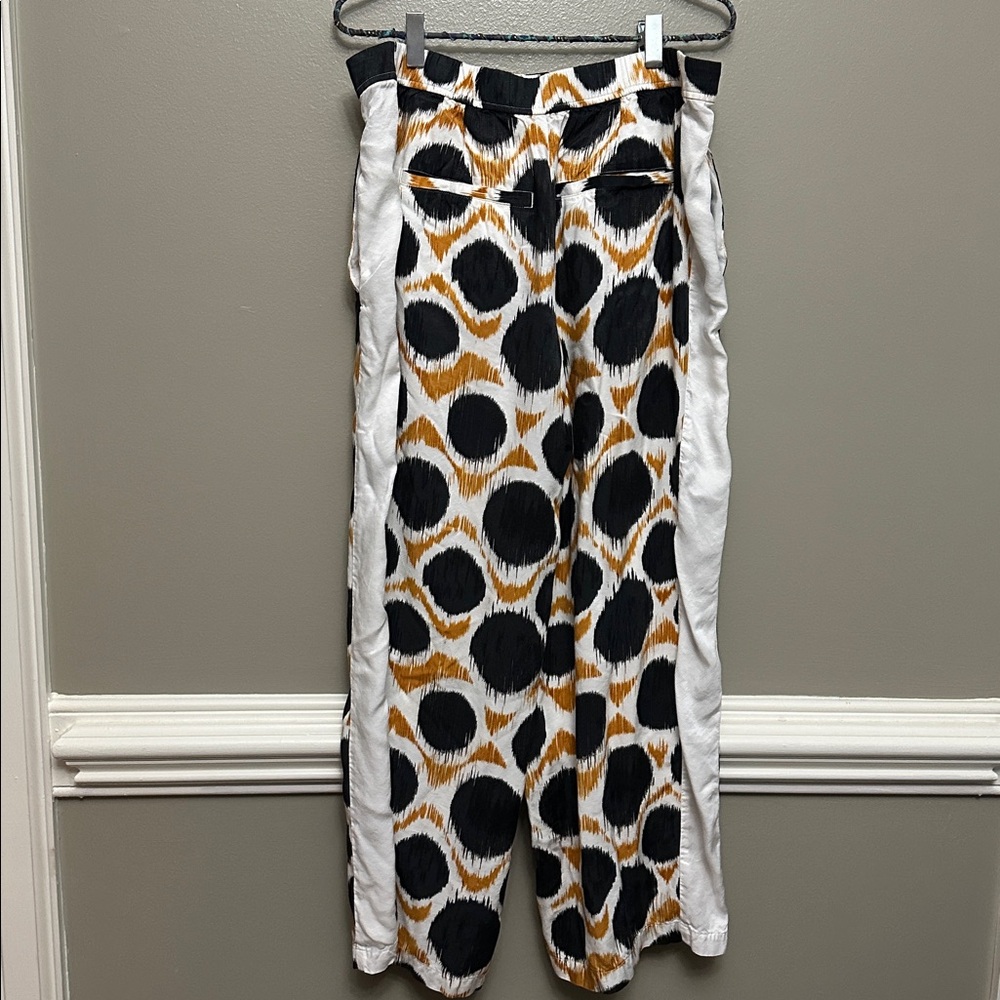 Anthropologie Maeve Wellesley geometric print pants Sz 14 - Picture 4 of 9